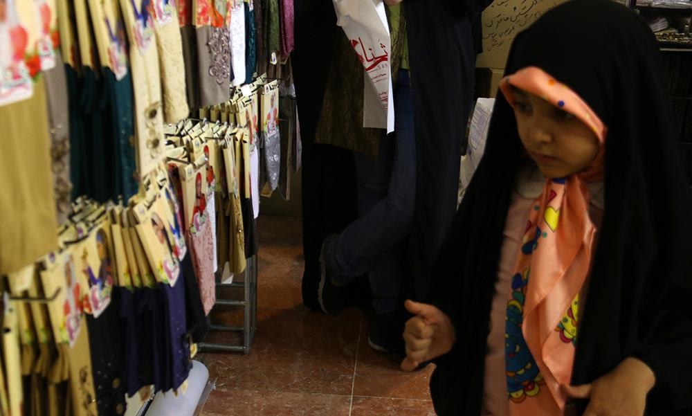 تجمع دانشجویان ایرانی در اعتراض به اقدام ضدحجاب دولت هند