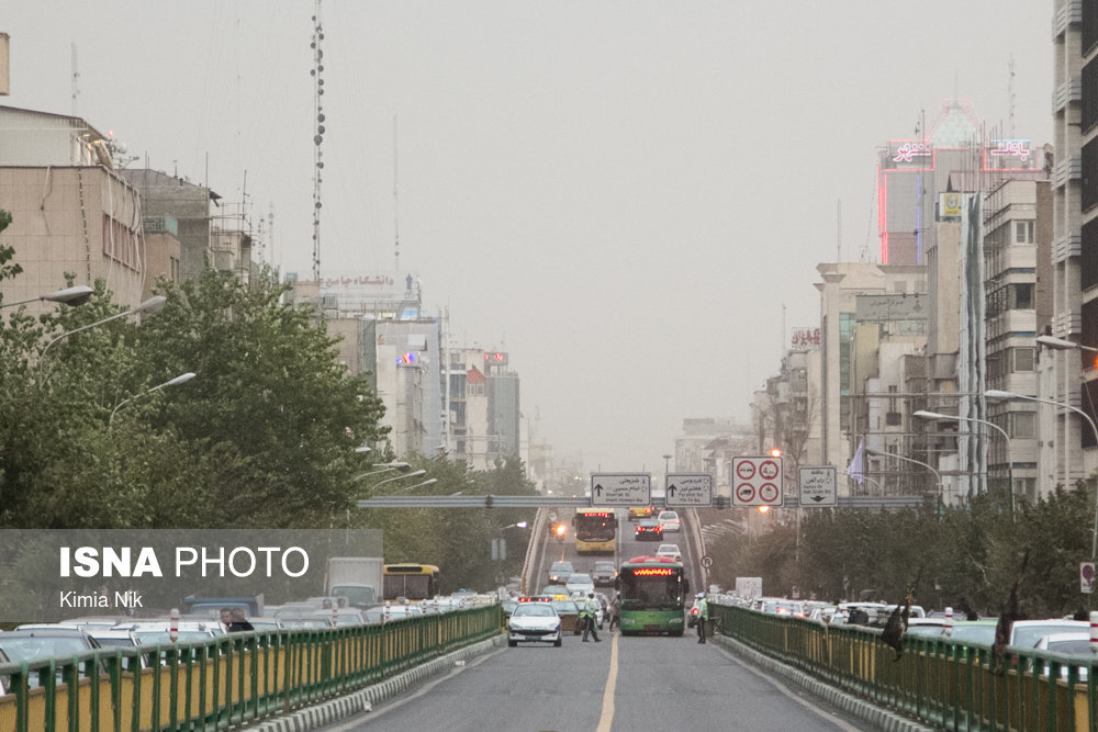 کاهش دمای هوا در تهران