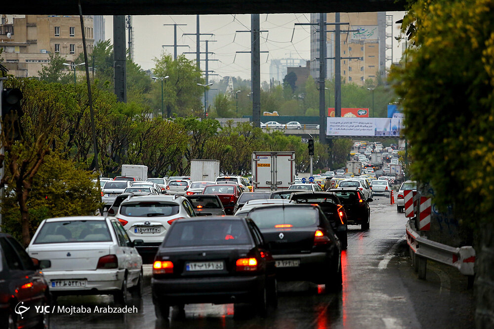 ترافیک سنگین چهارشنبه در اکثر معابر پایتخت