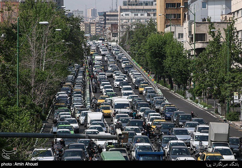 کاهش ۸۵ درصدی ترافیک تهران در ایام تعطیلات