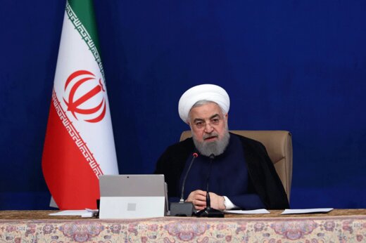 ببینید |  کنایه روحانی به احمدی‌نژاد به خاطر مصاحبه با شبکه فارسی زبان