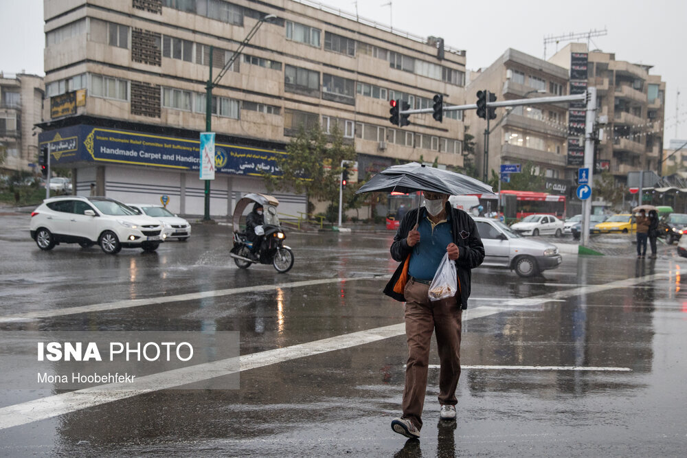 کاهش دمای تهران تا ۶ درجه