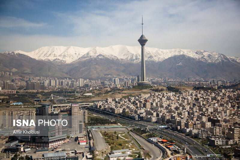 هوای تهران ۷ درجه خنک می‌شود