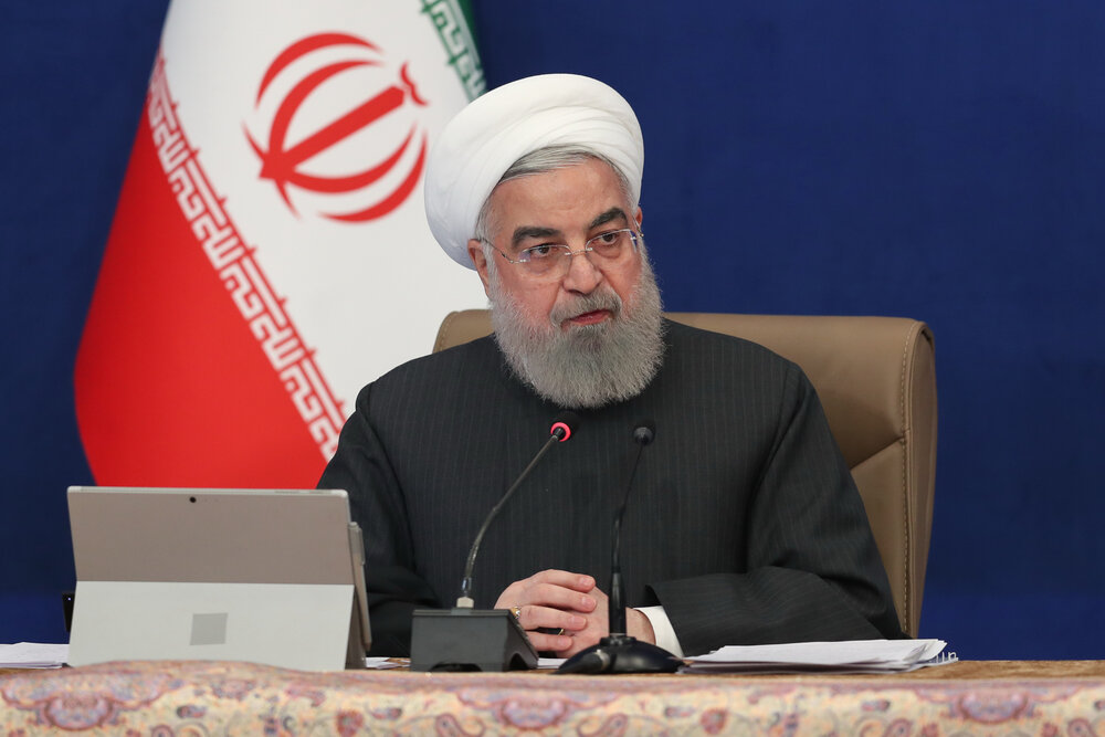 توضیحات روحانی درباره شرایط آبی کرونا در ایران