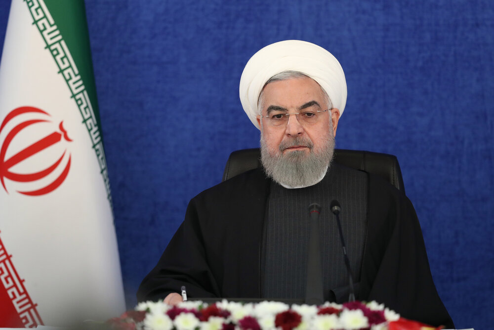 روحانی: حیات سیاسی رئیس‌جمهور قمارباز آمریکا تا همیشه تمام شد