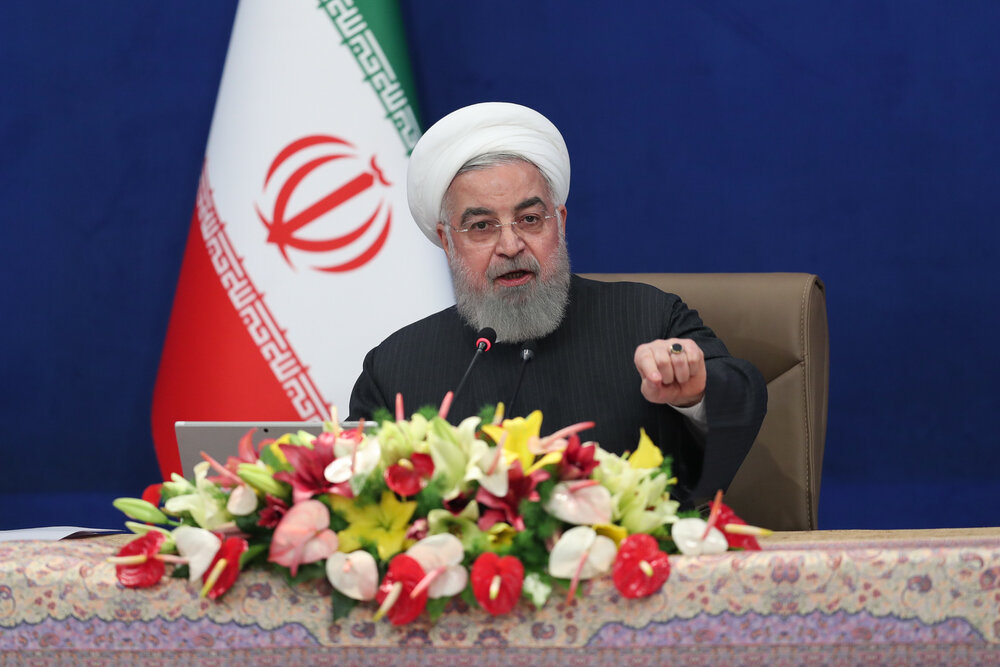 روحانی: بازهم بر آمریکا پیروز شدیم /رأی موفقی در دادگاه لاهه گرفتیم