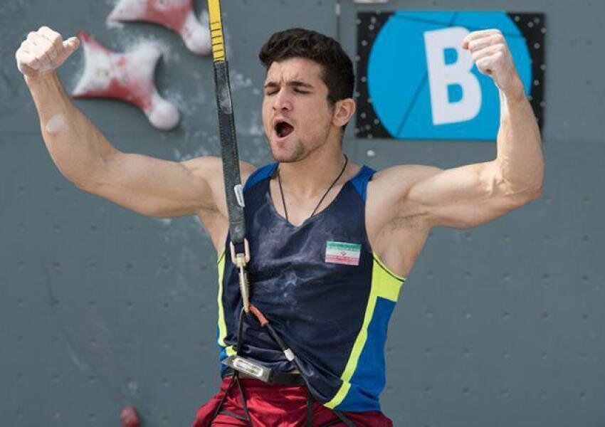 یوسین بولت سنگوردی ایران در فینال جهان