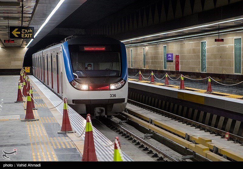 افتتاح یک ایستگاه مترو در خط شش