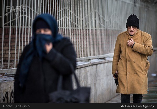 تهران تا ۹ درجه‌ سردتر می‌شود