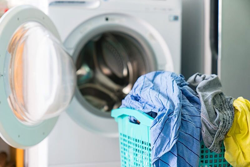 علت خشک نشدن لباس ها در ماشین لباسشویی دوو