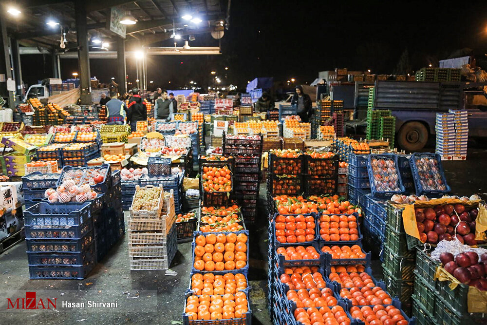 قیمت انواع میوه و تره بار در بازار + جدول