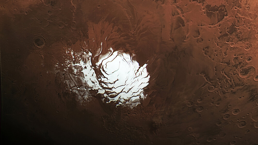عکس | “دریاچه‌های مدفون” سیاره سرخ از آب تشکیل شده‌اند؟