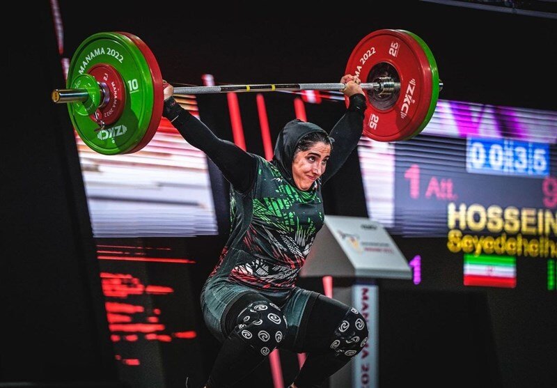 تاریخ‌سازی دختر وزنه‌بردار ایران