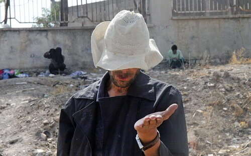 متکدی میلیاردر در قزوین روانه زندان شد!