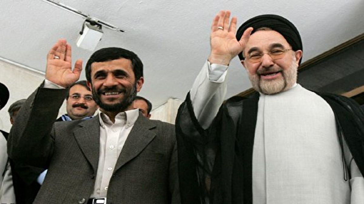 بازخوانی حمله محمود احمدی نژاد به سیدمحمد خاتمی