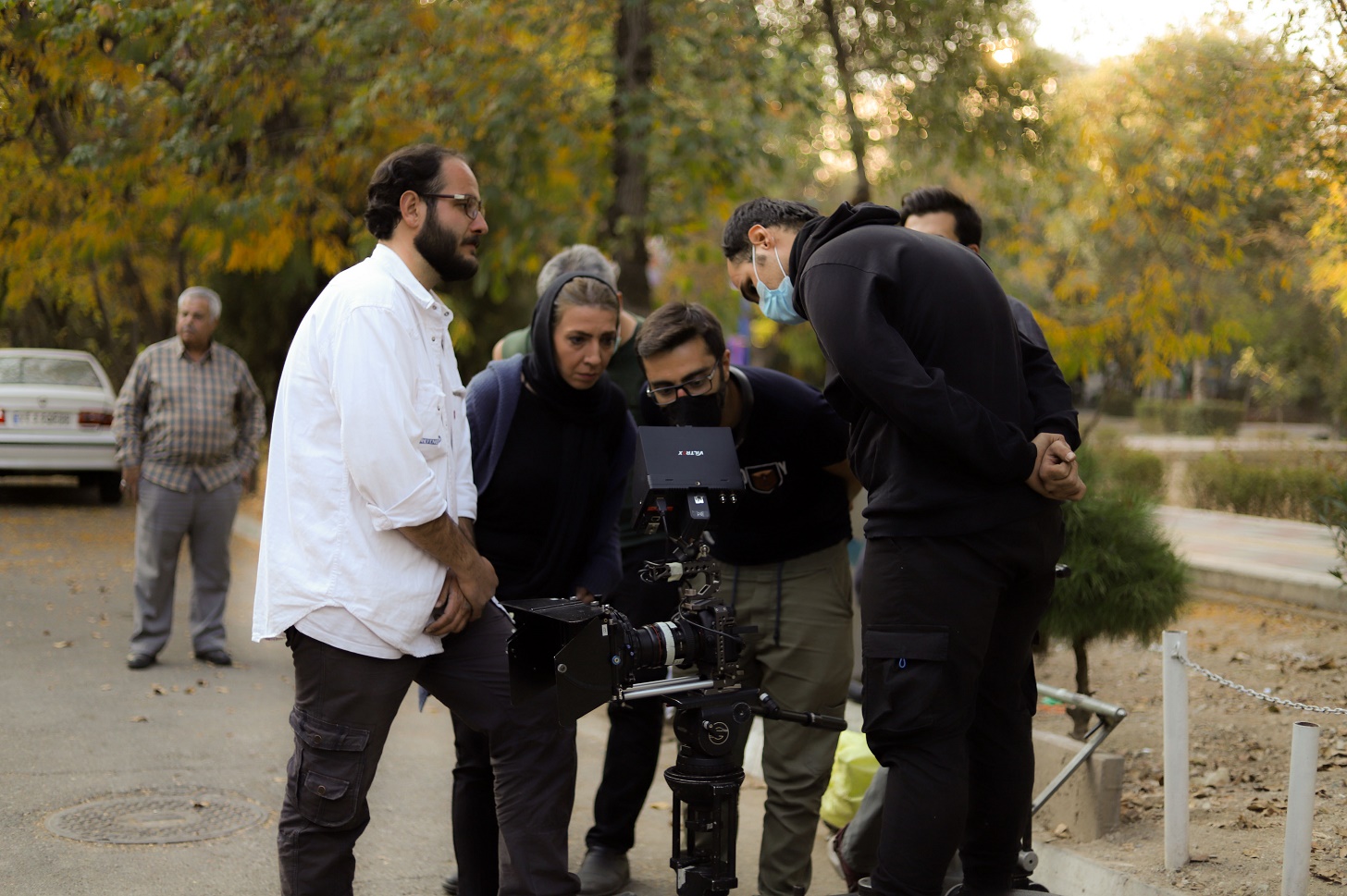 فیلمبرداری «نیمکت» در ایستگاه پایانی