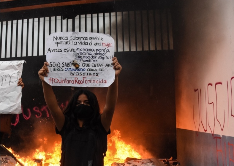 تظاهرات علیه زن کُشی در مکزیک/ تصاویر