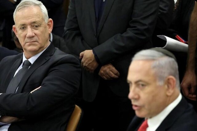 گانتس، نتانیاهو را “آشغال” خواند