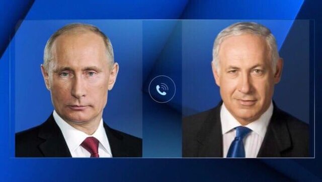 گفتگوی تلفنی پوتین و نتانیاهو/ رئیس جمهور روسیه به نخست وزیر اسرائیل چه گفت؟