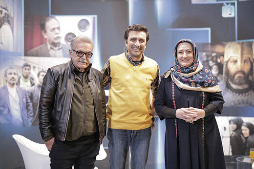 حمید لولایی و مریم امیرجلالی، بازیگران سریال «خانه به دوش» در شبکه آی‌فیلم در برنامه‌ای جدید