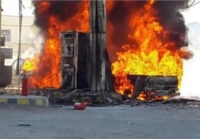 انفجار در پمپبنزین این شهر انفجار در پمپبنزین این شهر