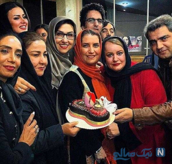 جشن تولد نعیمه نظام دوست بازیگر